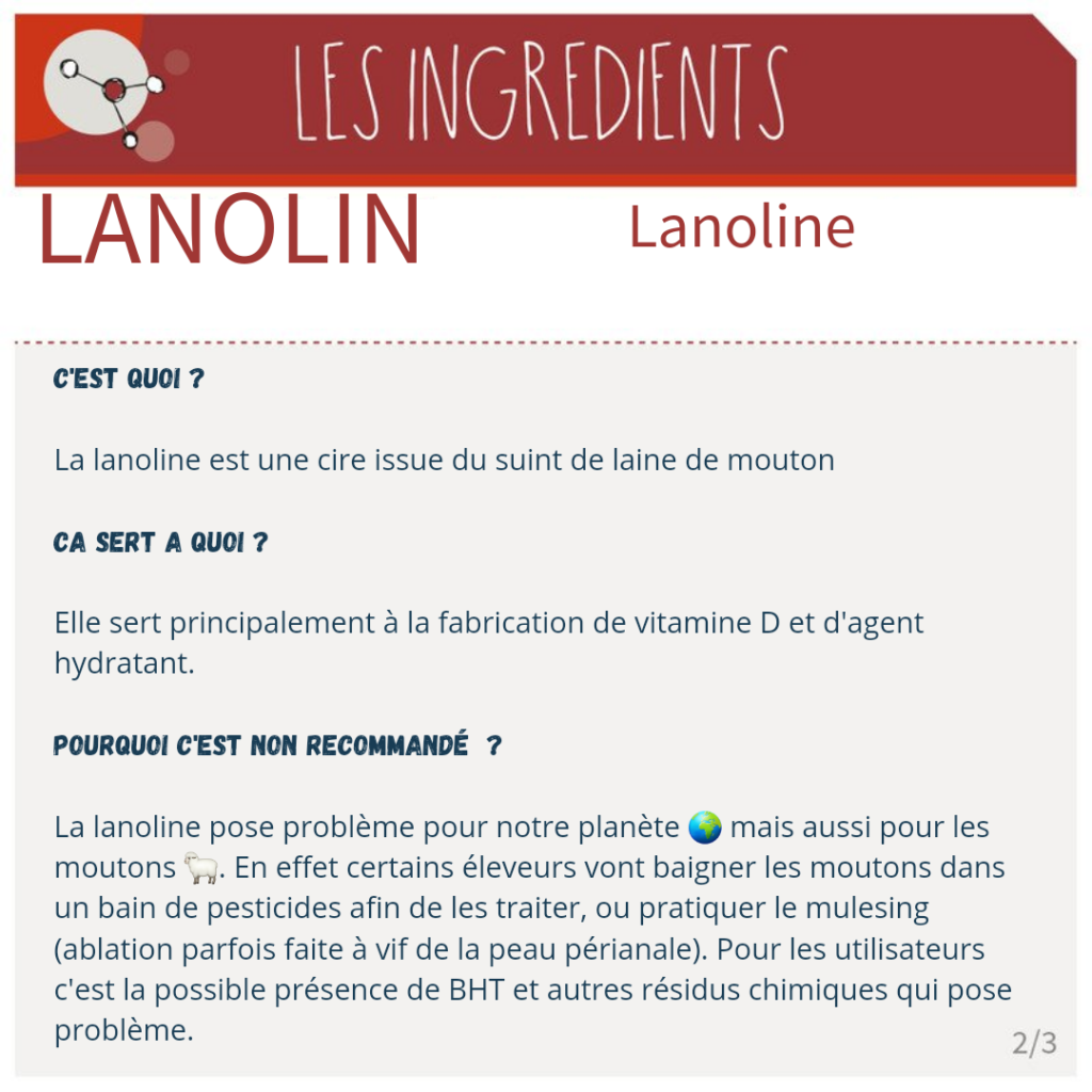 lanoline objectif bebe bio c'est quoi ?