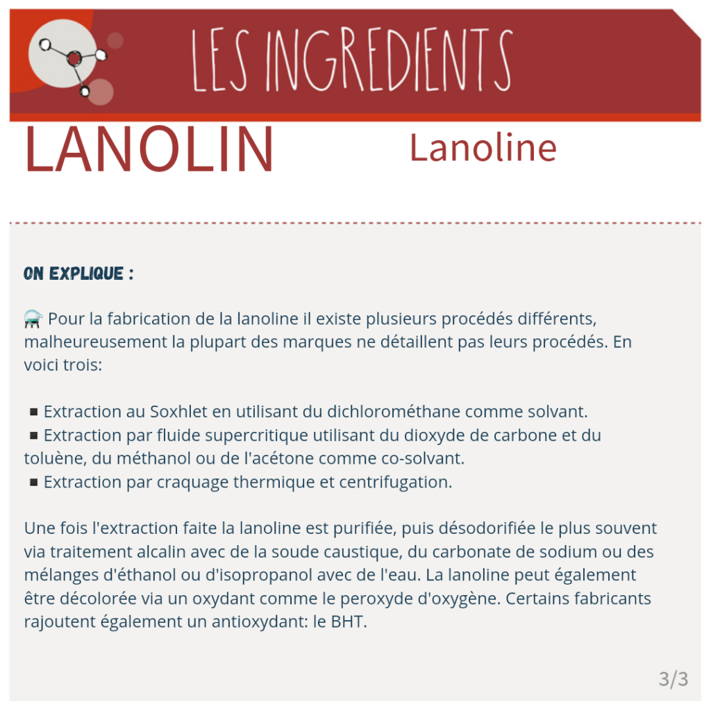 lanoline objectif bebe bio c'est quoi ? danger ?